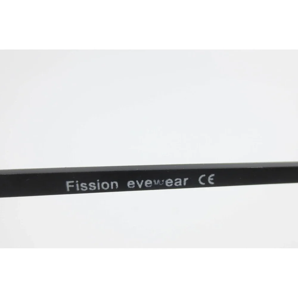 Fission 17 BURG Eyeglasses Burgundy Black Rectangular Frame 49-19-140 Eyewear
